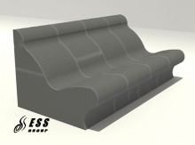 Лежак STL-4 (из панелей А-panel)